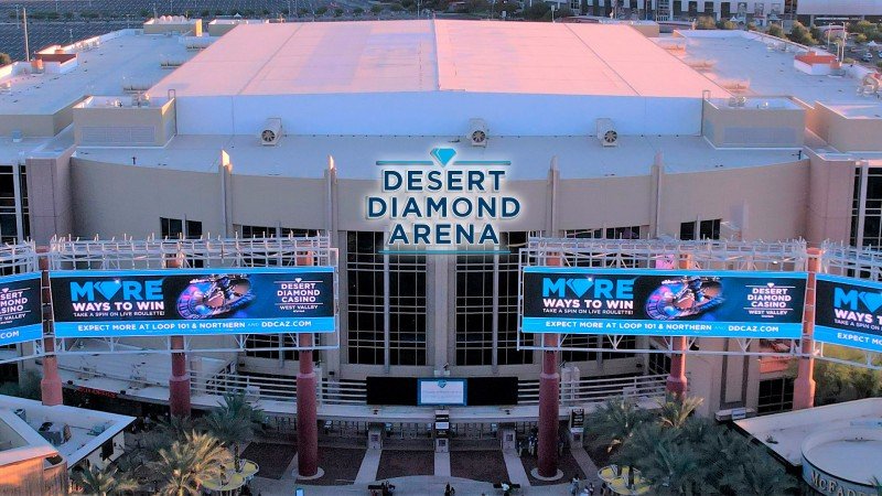 Arizona: Desert Diamond Casino inks 10-year deal to rename the Gila River Arena