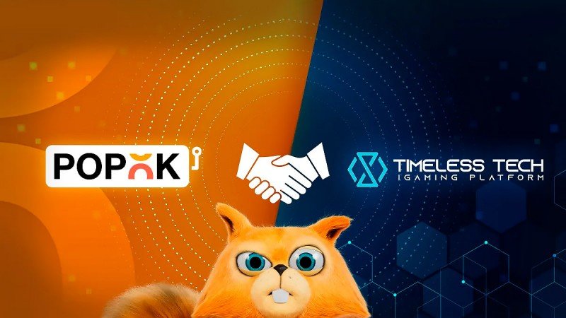 PopOK Gaming signs new deal to integrate its content into Timeless Tech's platform