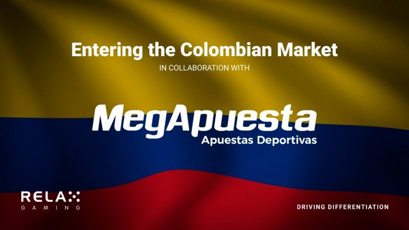 El operador colombiano MegApuestas suma la cartera de juegos de Relax Gaming
