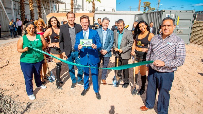 Las Vegas: JefeBet inició la construcción de Ojos Locos Sports Cantina & Casino, enfocado al público latino