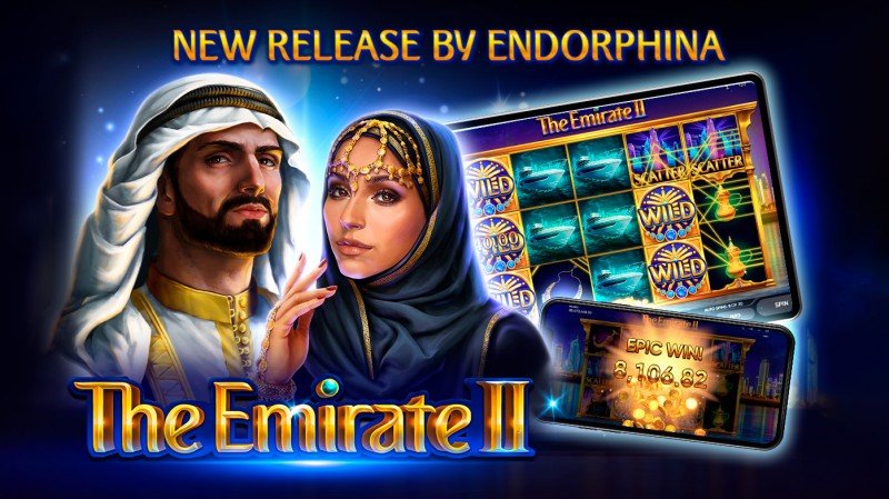 Endorphina Games anunció el lanzamiento de “The Emirate II”