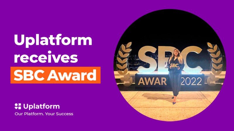 Uplatform ganó el premio Rising Star en apuestas deportivas en los SBC Awards