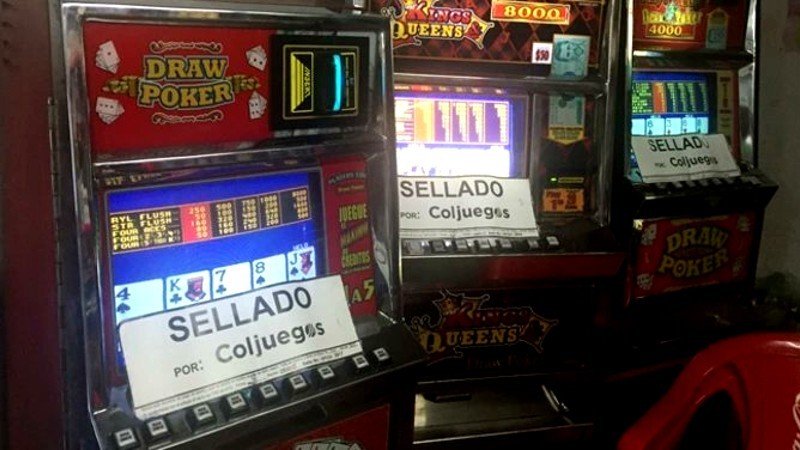 Coljuegos decomisó 157 elementos de juegos de azar ilegales en Cesar
