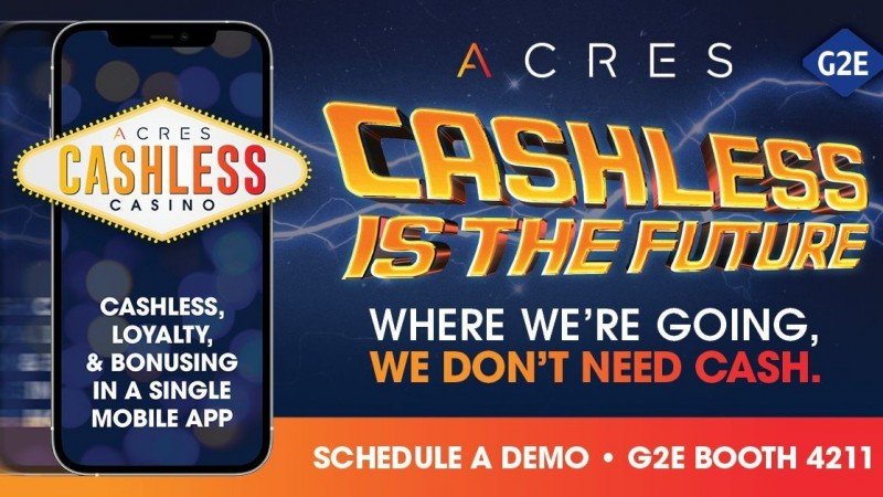 Acres to showcase cashless, bonusing capabilities of its Foundation CMS at G2E Las Vegas