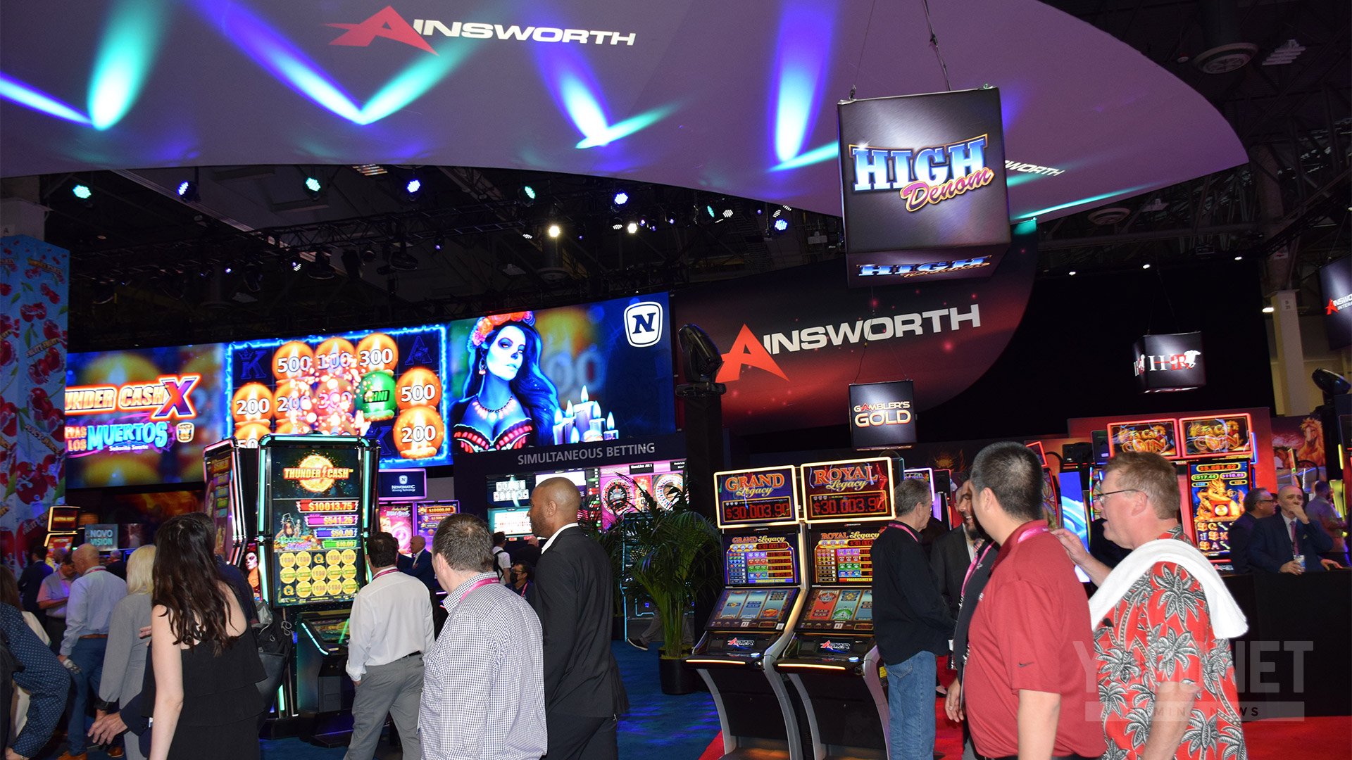 Ainsworth to showcase 30+ cabinets at the Indian Gaming Association Tradeshow in California