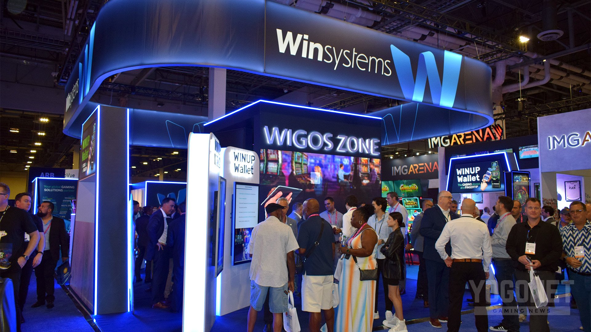 Win Systems exhibited its latest novelties and held 200+ meetings with clients at G2E Las Vegas