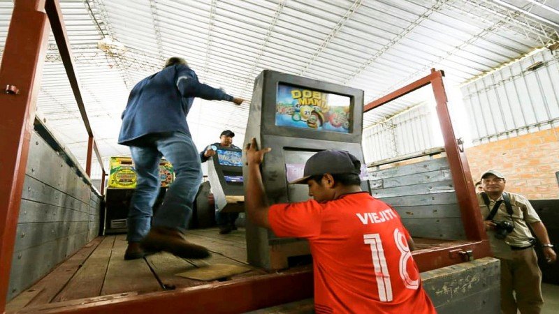 La AJ de Bolivia eliminó más de 20.000 slots ilegales en casi 12 años