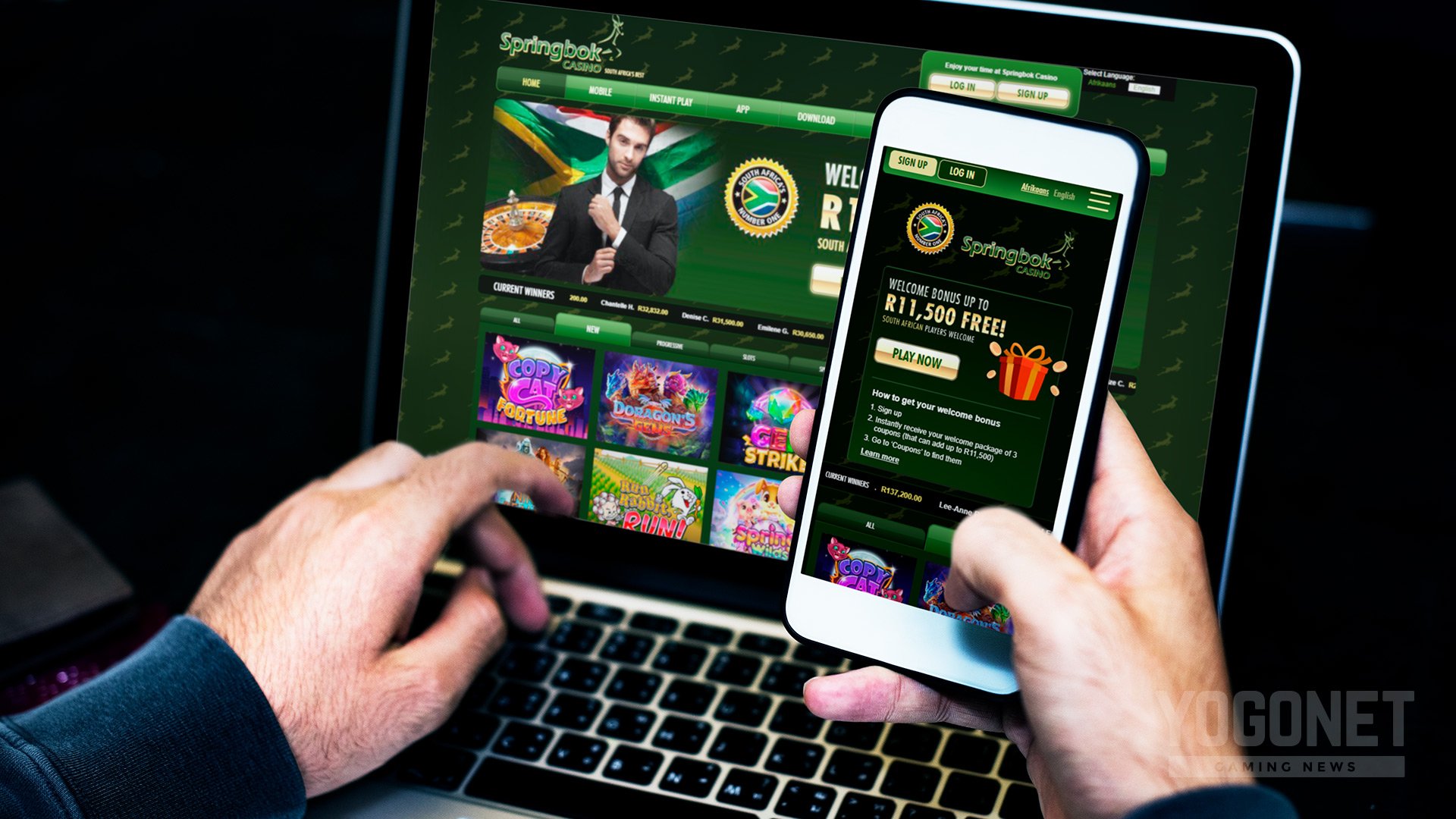 Southern Africa's greatest mobile casino along with your R11,five hundred Greeting Added bonus