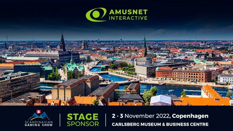 Amusnet Interactive to take on the role of Stage Sponsor at this year's Scandinavian Gaming Show 