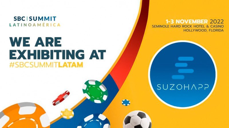 SUZOHAPP to sponsor, showcase latest sports betting solutions at SBC Summit Latinoamérica