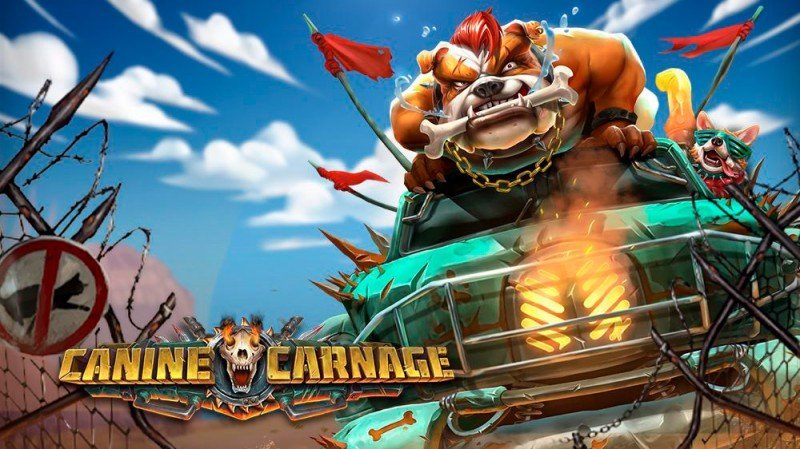 Play'n GO lanzó Canine Carnage, su nueva slot online de “aventura animal”