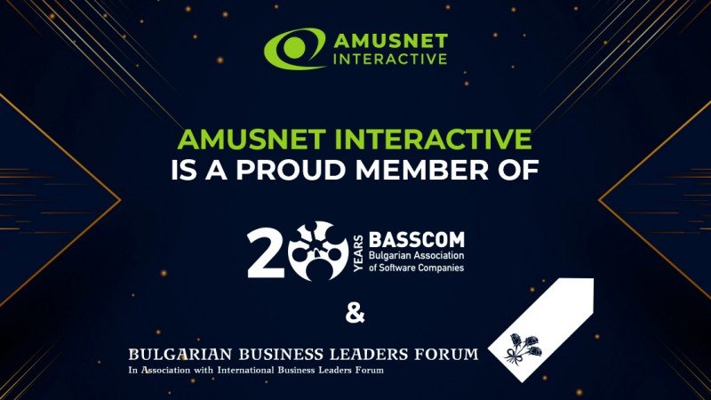 Amusnet Interactive es la primera empresa de iGaming en integrar gremios empresariales de Bulgaria
