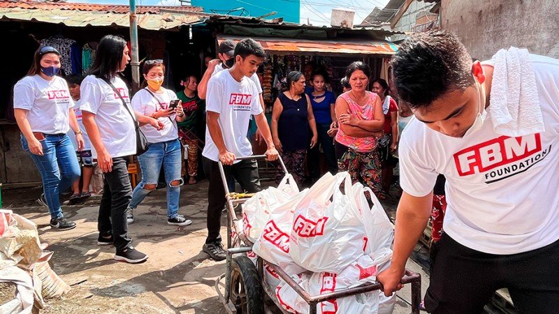 La Fundación FBM ayudó a 500 familias filipinas afectadas por el tifón Paeng