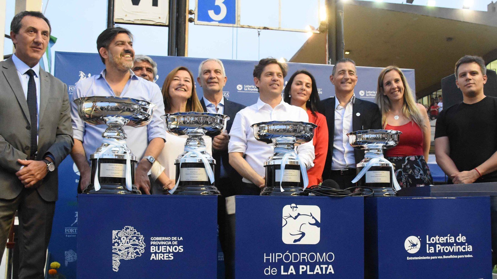El Hipódromo de La Plata vivió un exitoso 102° Gran Premio Internacional “Dardo Rocha”