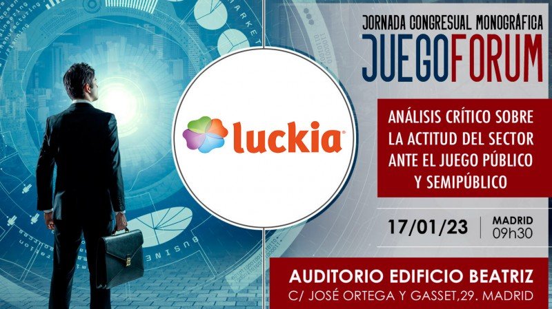 Luckia patrocinará JuegoForum, evento que discutirá el rol de los operadores públicos de España
