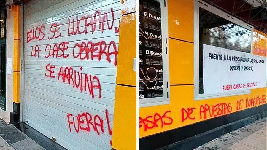 Trabajadores del juego privado piden protección ante nuevos ataques vandálicos en Madrid
