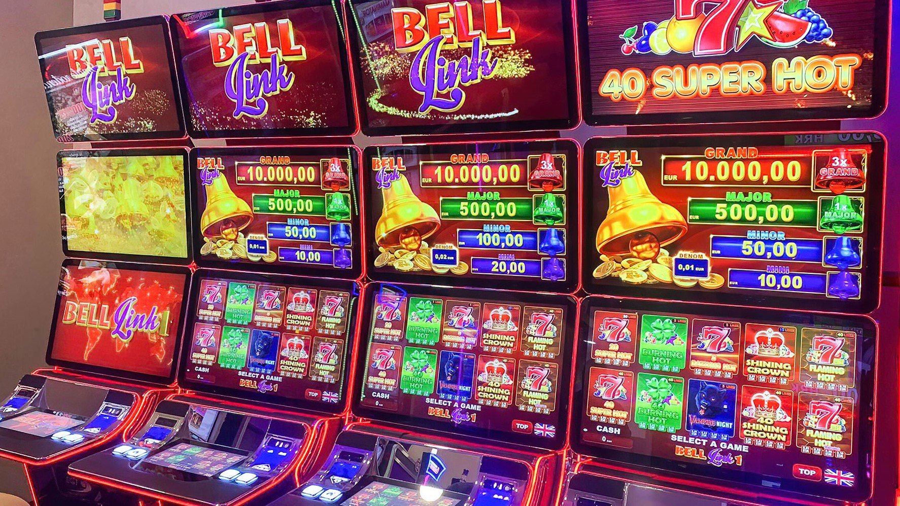 EGT’s Bell Link jackpot with a debut in Croatia
