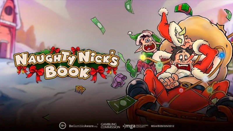 Play'n GO celebrates the upcoming holiday season with new slot Naughty Nick's Book