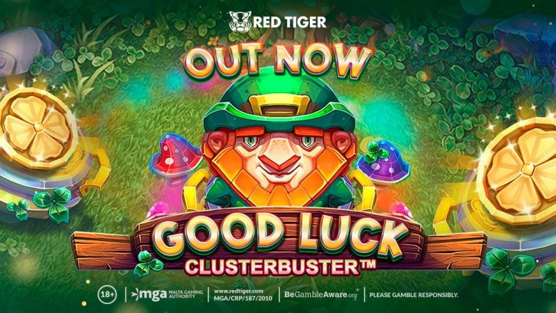 Red Tiger lanza la tragamonedas online Good Luck Clusterbuster con temática de duendes