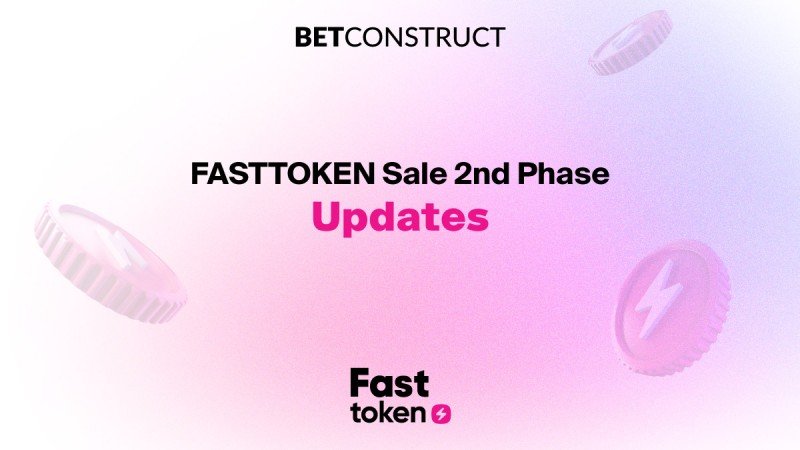 BetConstruct destacó que más de 70 proveedores de iGaming incluirán a Fasttoken como criptomoneda compatible