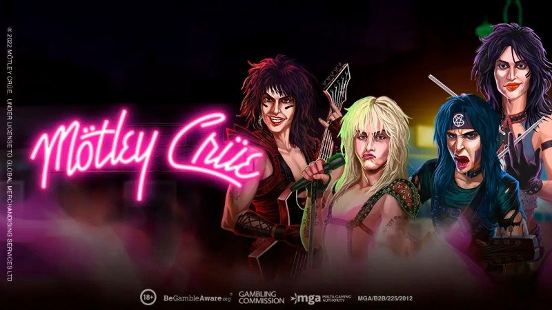 Play’n GO lanza una nueva slot online inspirada en la banda de rock Mötley Crüe