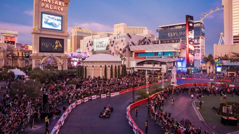 Aristocrat patrocinará el Gran Prix de Las Vegas de Fórmula 1 de cara a la carrera inaugural de este año