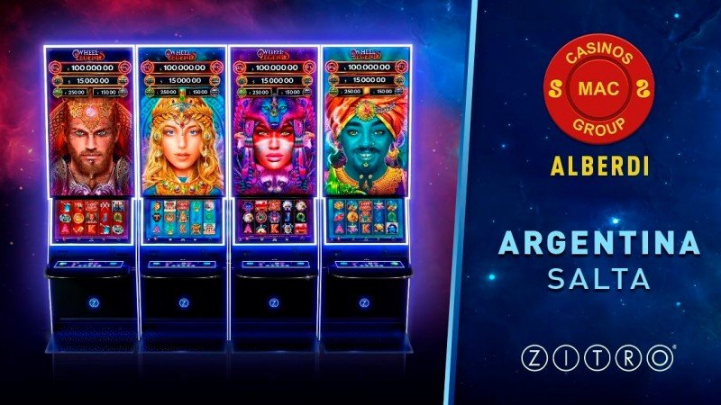 Zitro desplegará su multijuego Wheel of Legends en las salas de Casinos MAC Group 