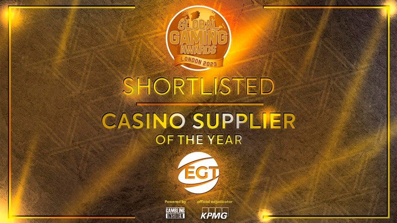EGT fue nominado como Proveedor de Casino del Año en los Global Gaming Awards London 2023