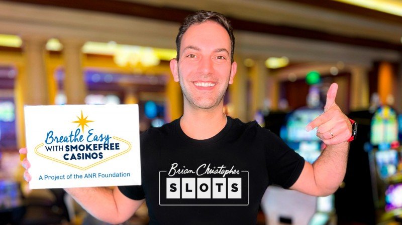 Casino gaming influencer Brian Christopher pledges to only promote smoke-free casinos
