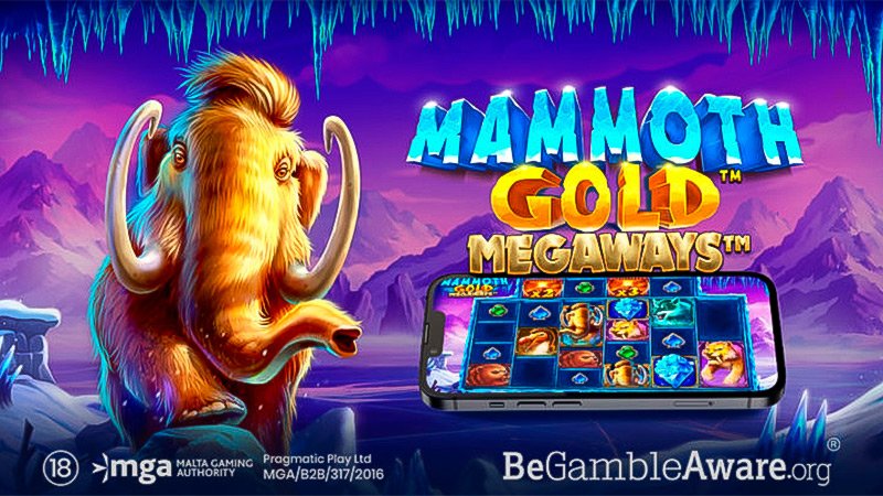 Pragmatic Play launches new slot set in the Ice Age called Mammoth Gold Megaways