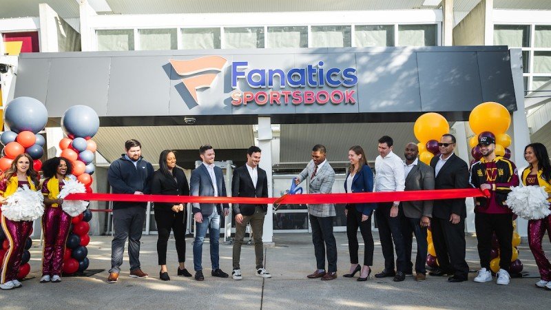 Fanatics partners with Maryland's Washington Commanders on first-ever retail sportsbook inside an NFL stadium