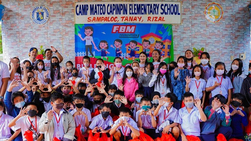 FBM Foundation launches "Building a Champion by a Champion" program to support Filipino students