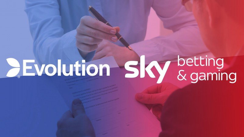 Evolution to provide Flutter's Sky Betting & Gaming with its live casino service 