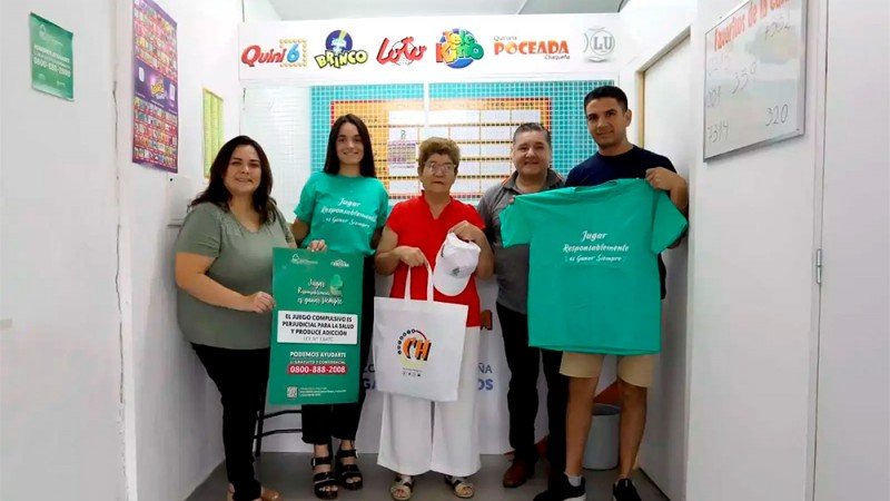 Lotería Chaqueña celebró un año de numerosas acciones por el Juego Responsable