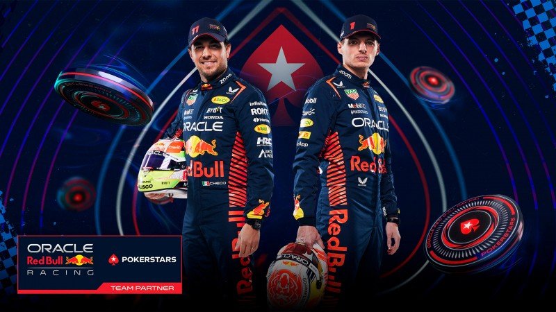 PokerStars renews its partnership with F1's Oracle Red Bull Racing for a second year