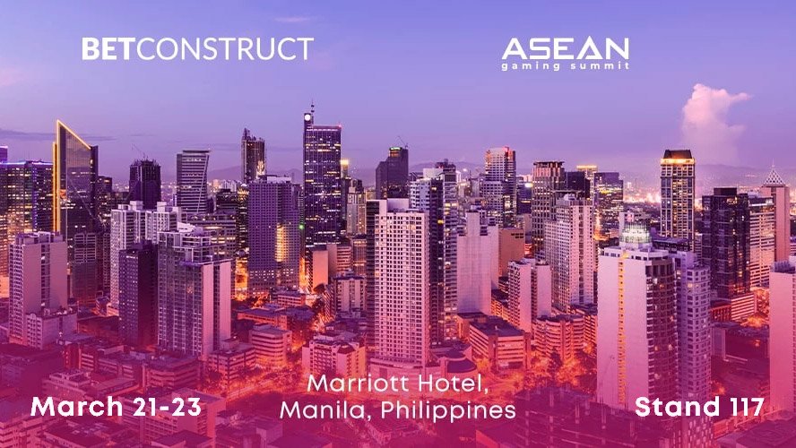 BetConstruct presentará sus productos de iGaming y apuestas deportivas en ASEAN Gaming Summit