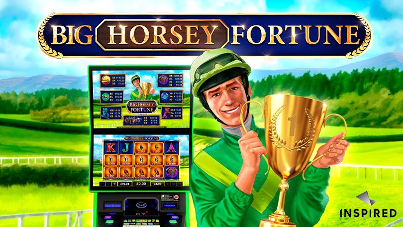 Inspired launches new horse racing-themed slot title Big Horsey Fortune