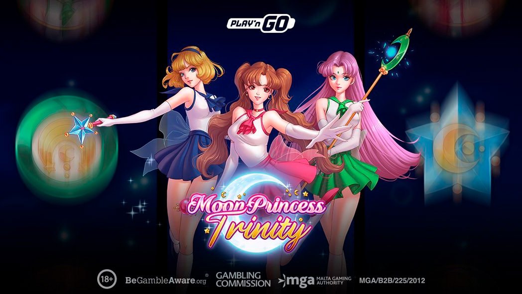 Play'n GO lanzó Moon Princess Trinity, secuela de su clásica slot estilo anime