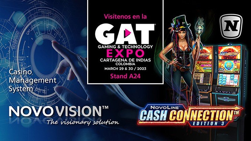 Novomatic to debut its NOVOVISION CMS in Latin America at GAT Expo in Cartagena