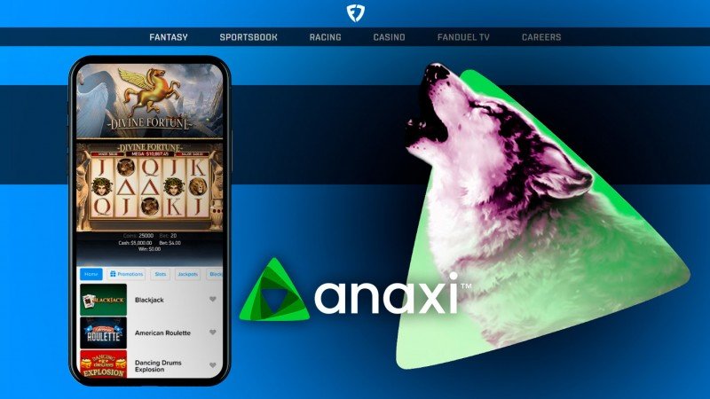 Aristocrat's RMG brand Anaxi to deliver content to FanDuel's online casino platforms