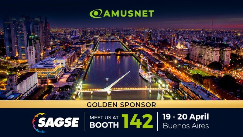 Amusnet será patrocinador y expositor de SAGSE Latam 2023