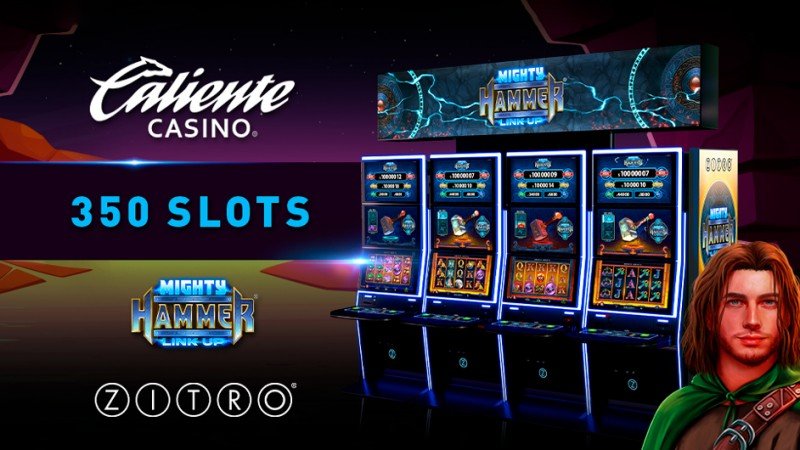 Zitro desplegará 350 máquinas Mighty Hammer en los casinos del Grupo Caliente