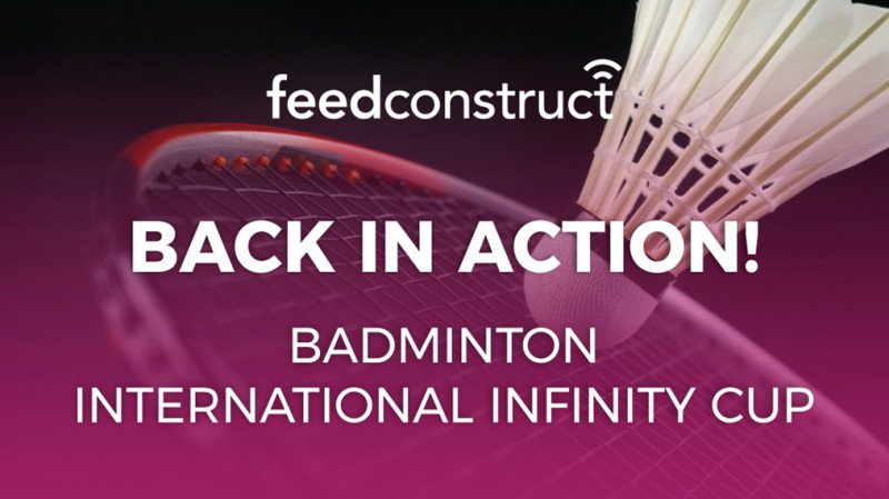 FeedConstruct resumes collaborations with the Badminton International Infinity Cup