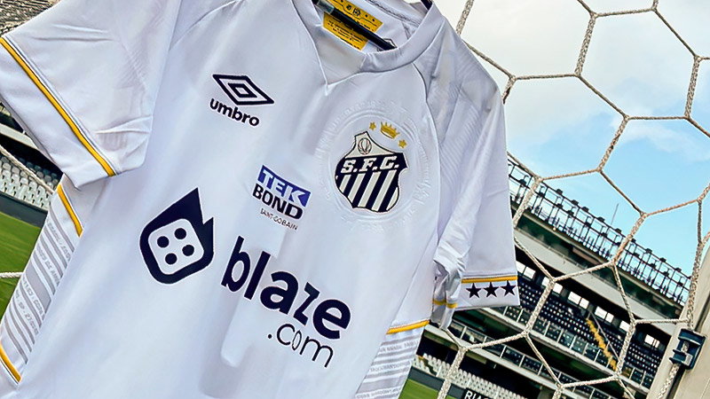 Blaze é a nova patrocinadora máster do Santos FC - Santos Futebol Clube