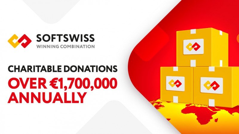 SOFTSWISS donó más de 1.7 millones de euros a causas benéficas en 2022