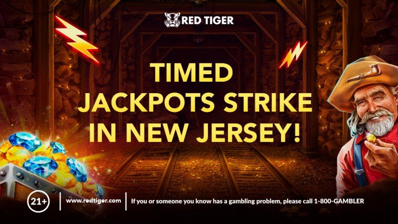 Red Tiger to launch timed jackpot games in New Jersey with several operators scheduled to go live