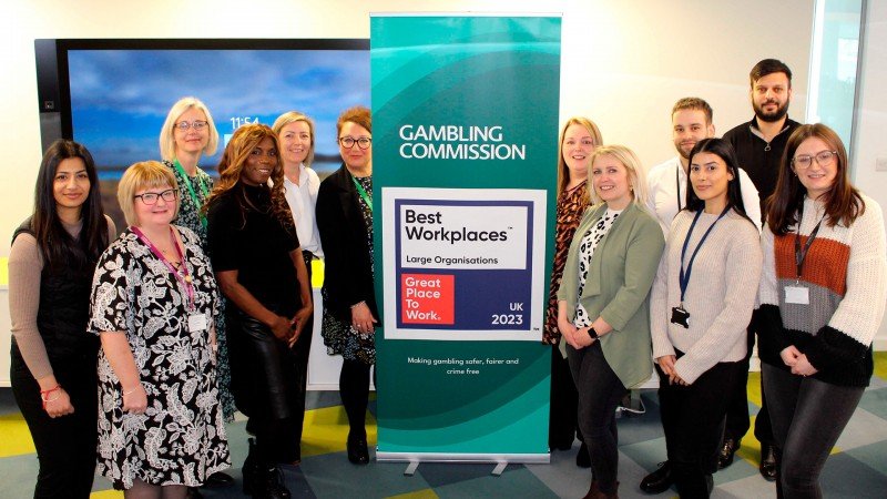 Gambling Commission named one of UK's best workplaces