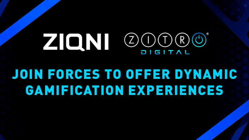 Zitro Digital inks deal with technology platform ZIQNI to offer new gamification experiences