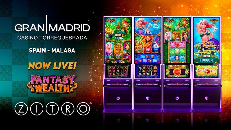 Malaga's Casino Torrequebrada enhances gaming offering with Zitro's Fantasy Wealth