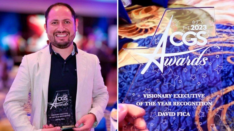 David Fica y su Land Vegas fueron premiado en los Caribbean Gaming Show Awards